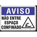 Ver imagem 1 de Placa Aviso Não Entre Espaço Confinado