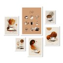 Ver imagem 2 de Kit Composição 6 Quadros Café de Todo Tipo:moldura Preta