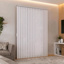Ver imagem 1 de Persiana Vertical em Pvc Crisdan Largura 1,70 X 1,50 Altura Branco