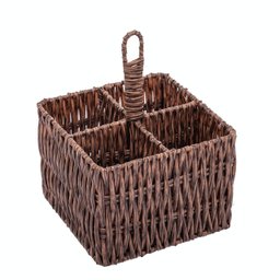 Porta Talheres Revestido em Plástico 20cm X 15cm - 1