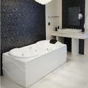 Ver imagem 2 de Banheira Hidromassagem Astra Due Super Luxo 150cmx90cmx44cm - 04 Jatos Branco Gel-Coat P5 com Aquece