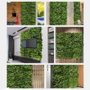 Ver imagem 6 de 15 Placas de Plantas Artificiais Efeito 3D Premium Muro Verde para Jardim Vertical e Paisagismo Luxo