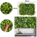Ver imagem 2 de 15 Placas de Plantas Artificiais Efeito 3D Premium Muro Verde para Jardim Vertical e Paisagismo Luxo