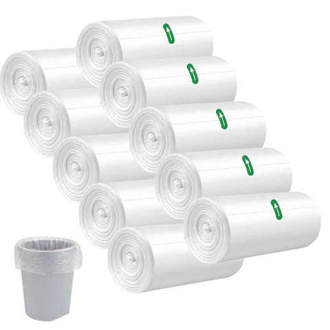 Refil Saco de Lixo para Lixeira Banheiro 39x50cm com 70 Sacos | Valeplast | 10 Un