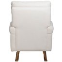 Ver mais imagens de Poltrona de Amamentação com Balanço Base Milka Encanto D02 Bouclê Off White C-200 - Lyam Decor