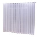 Ver imagem 1 de Cortina linho tecido 8,00x2,30 Para Varão Simples:Branco