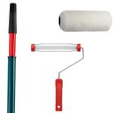 Ver imagem 1 de Rolo Pele de Carneiro 23cm + Suporte Garfo 23cm + Cabo Extensor Prolongador 2m