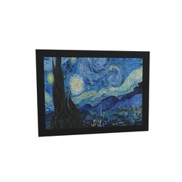 Quadro Decorativo Night Noite Estrelada Pintura de Vincent Van Gogh - 1