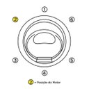 Ver imagem 3 de Banheira Hidromassagem Astra Honde Luxo 180cmx90cmx44cm - 04 Jatos Branco Gel-Coat P2 sem Aquecedor