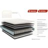 Colchão Queen Molas Ensacadas Masterpocket Black Intense Euro Pillow (158x198x33) - Kappesberg - 3