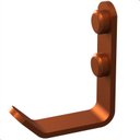 Ver imagem 2 de Cabide Gancho de Parede Rose Gold para Toalha Plus