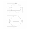 Ver imagem 5 de Caçarola Allegra Aço Inox Fundo Triplo Fogões de Indução 22 Cm 3,3l - Tramontina 62653221