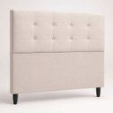 Ver imagem 6 de Cabeceira Ivy Casal 140cm Suede Capitonê para Quarto Moderna