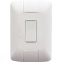 Ver imagem 1 de Conjunto 4x2 com 1 Interruptor Bipolar Simples Tramontina Aria 10 a 250 V Branco Tramontina