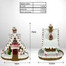 Decoração Natalina Resina Casinha Candy Color Lar Doce Luxo - 6