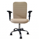 Ver imagem 2 de Cadeira Escritório Ergonômica Nr17 Apoio Lombar Giratória Couro Sintético