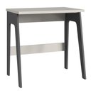 Ver imagem 2 de Escrivaninha Mesa Computador Office Pés Branco Cinza