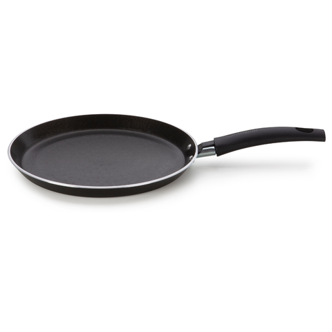 Crepeira Panquequeira Tapioqueira Induct+ Multiflon 22cm Antiaderente Fundo Inox Fogão Cooktop de In