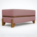 Ver imagem 2 de Puff Recamier Kodama 200 Cm para Sala Quarto Pé de Cama Hall de Entrada Bouclé Premium Luxo