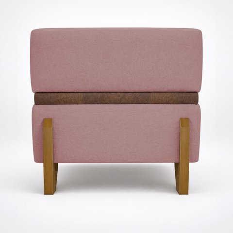Puff Recamier Kodama 200 Cm para Sala Quarto Pé de Cama Hall de Entrada Bouclé Premium Luxo