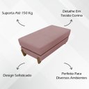 Ver imagem 2 de Puff Recamier Kodama para Cama King 200cm Bouclé Cores Pé Castanho