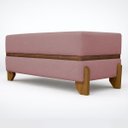 Ver imagem 5 de Puff Recamier Kodama 200 Cm para Sala Quarto Pé de Cama Hall de Entrada Bouclé Premium Luxo
