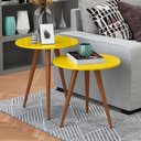 Ver imagem 1 de Conjunto 2 Mesas Laterais / Wood