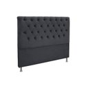 Ver imagem 1 de Cabeceira Cama Box Estofada Queen Queen Embaixatriz Plus Suede Cinza - Simbal