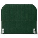 Ver imagem 5 de Cabeceira Cama Box King Estofada Orgânica 195cm Alice W01 Couríssimo Verde - Lyam Decor