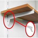 Ver imagem 2 de Suporte para Prateleira Trilho Cremalheira 15cm - 10 Und