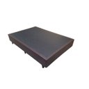 Ver imagem 2 de Cama Box Casal 138 Tecido Sintético Marrom com Colchão Ortobom Airtech Spring Pocket D26 Bege 70x138