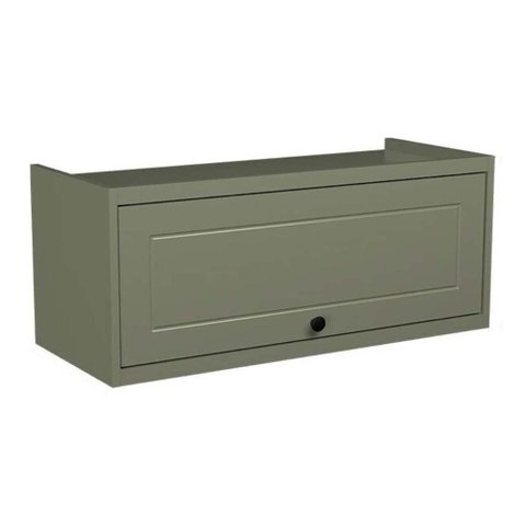 Armário Aéreo P/ Cozinha Évora Ph 3124 C/ 1 Porta Basculante 80cm Verde - Herval
