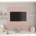 Ver imagem 1 de Painel Supremo Slim Ripado 174 cm - Rosa Sonho