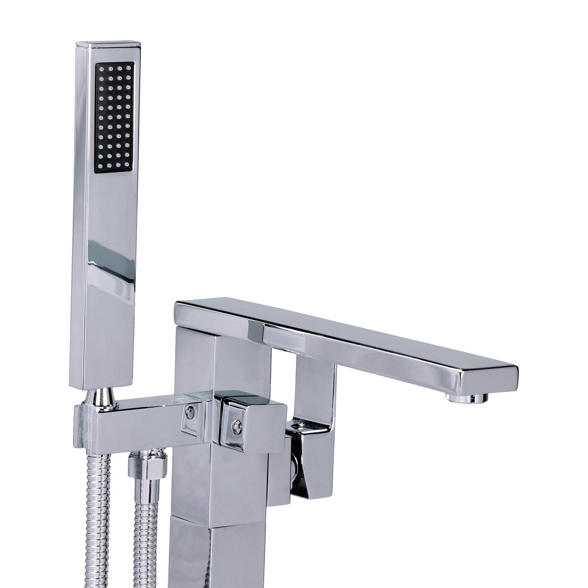 Kit Banheira Freestanding Florenzza C/ Misturador Cromado - 10