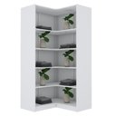 Ver imagem 1 de Armário de Canto Prateleiras 1x1 M112.2021.b (loja, Closet) Mundi Moveis
