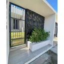 Ver imagem 1 de 12 Placas 3d Pvc Painel Trapézio Revestimento Parede 50x50cm Modelo:preto