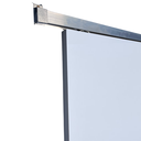 Ver imagem 4 de Porta de Correr Dupla Branco Prime 210x140 C/kit Aluminio