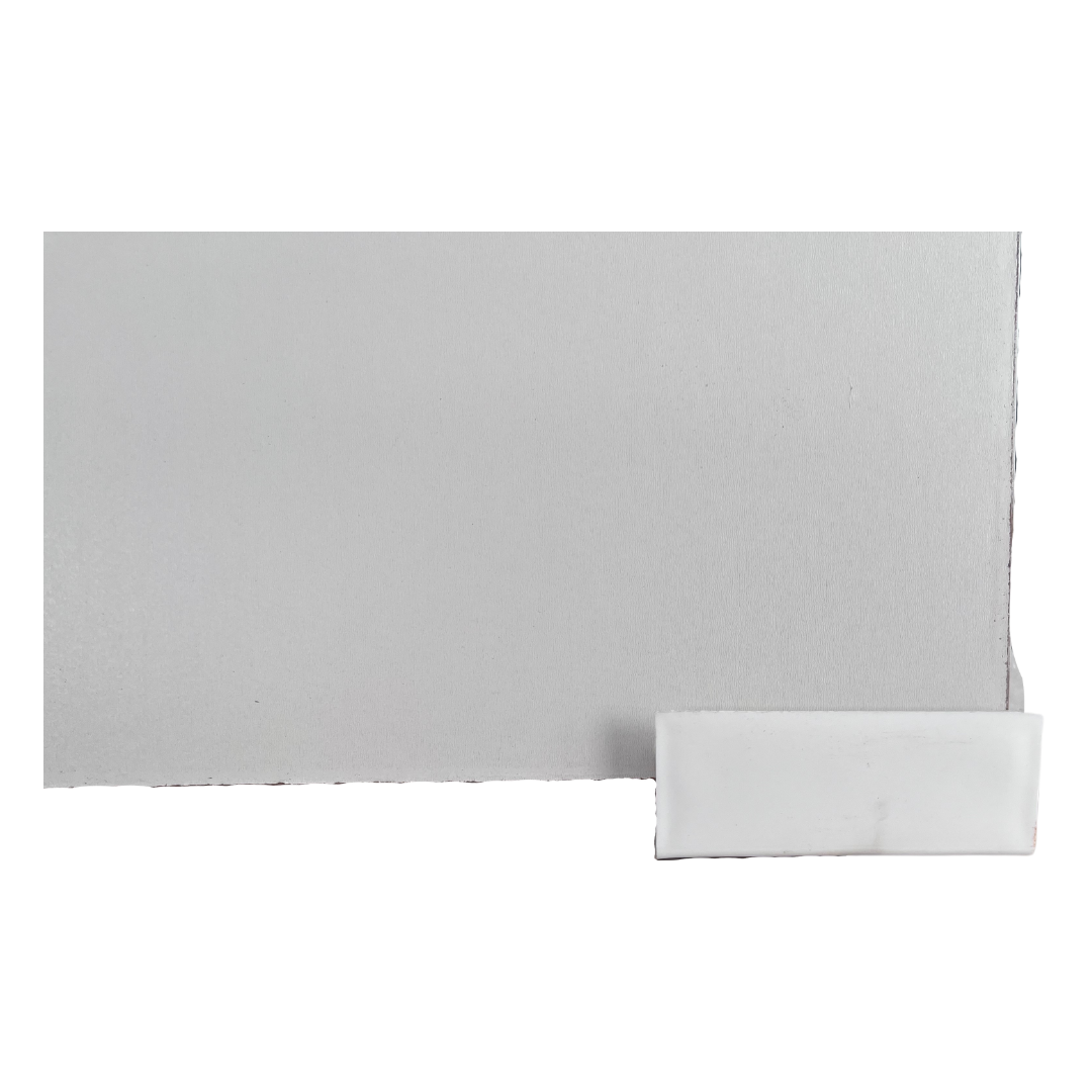 Porta de Correr Dupla Branco Prime 210x140 C/kit Aluminio - 5