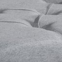 Ver imagem 3 de Recamier Calçadeira Apolo Linho Cinza Solteiro 1,00m Base Madeira Pés Palito