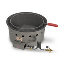 Ver imagem 3 de Tacho Fritador de Mesa a Gás Alta Pressão 14L Óleo PR-14G Progás e Cortador de Legumes