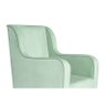 Cadeira Poltrona de Amamentação e Balanço C/ Puff Veludo Verde - Lahome Decor (disponibilidade: Disp - 3