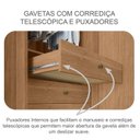 Ver imagem 6 de Guarda Roupa Casal Medelim e Gaveteiro Suiça Cumaru 23 - Novo Horizonte