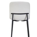 Ver mais imagens de Kit 2 Banquetas Celeste em Pu Marrom e Tecido Off White ou Verde Oliva - Rivatti
