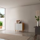 Ver imagem 3 de Balcão de Cozinha Menor 2 Portas Luisa 80cm MDF Moderna Mobília