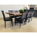 Ver imagem 5 de Jogo 4 Cadeiras de Alumínio Corda Sintética Assento Preto