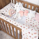 Ver imagem 3 de Edredom Berço Mini Cama Infantil 100% Algodão Percal 200 Fios Moderninhos:hippie Chic