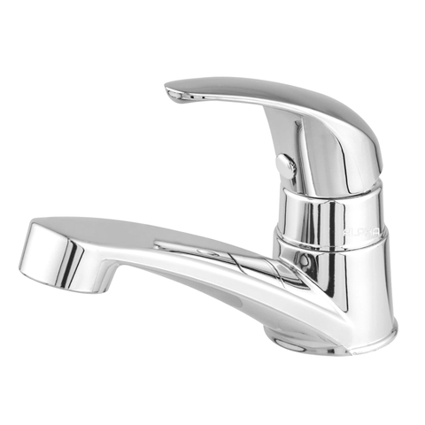 Torneira Lavatório Banheiro Mesa Fecho Rápido ABS Cromado:Cromado