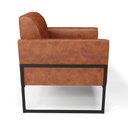 Ver imagem 4 de Kit 2 Poltronas Base Industrial Alta Preto Marisa Corano D03 - D’Rossi Nozes