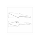 Ver imagem 3 de Kit 2 Espatulas para Bolo Tramontina Ability em Nylon Preto