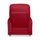 Ver imagem 7 de Kit 02 Poltrona do Papai Reclinável Confortável Suede Vermelho